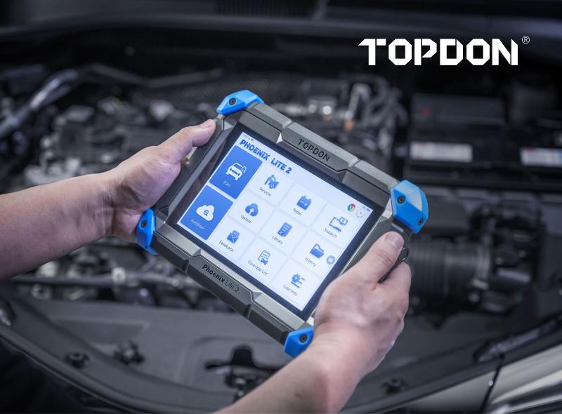 TOPDON Phoenix Lite 2 Advanced OBD2 Scanner Car Diagnostic Tool Active Test